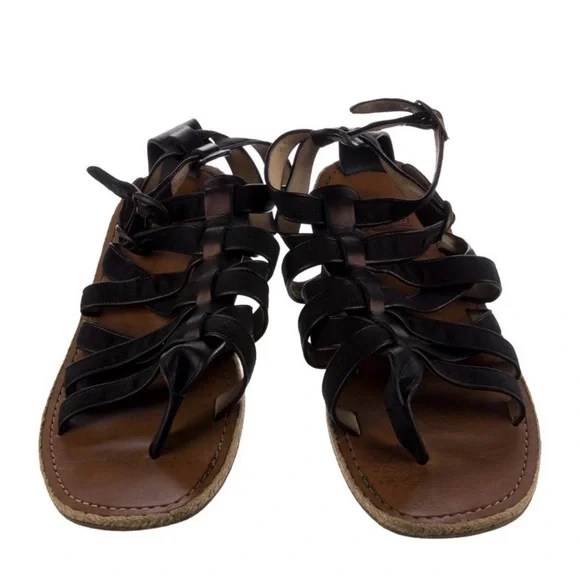 Christian Louboutin Leather Gladiator Sandals - Picture 3 of 5